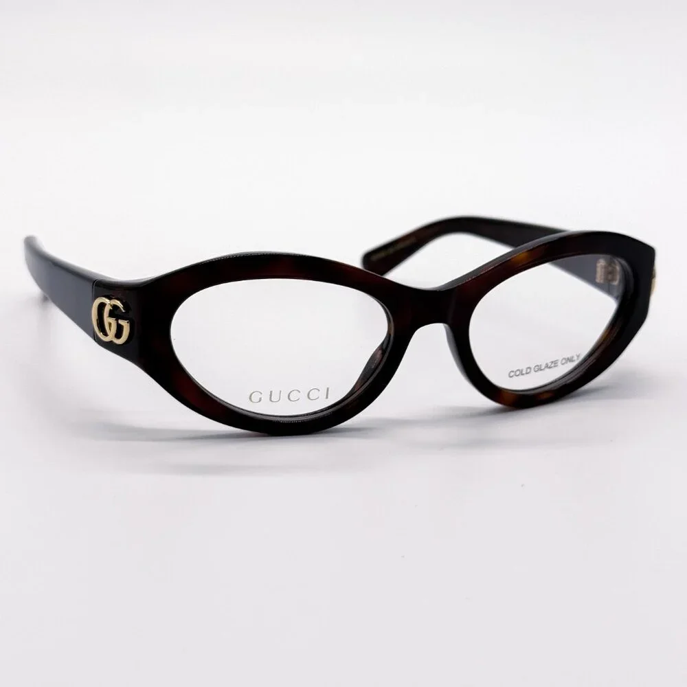 NEW GUCCI GG1405O 002 HAVANA WOMEN EYEGLASSES GUCCI